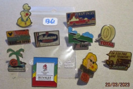 SUPER AFFAIRE A PRIX CASSE !!! LOT 1361 : Lot De 10 Pin's TOUS DIFFERENTS En Très Bon état Mais SANS Les Attaches - Lots