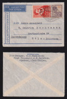 Dutch Indies 1934 Airmail Cover CELEBES POLIWALI X KÖLN ZOLLSTOCK Germany - Indes Néerlandaises