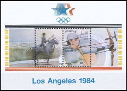 BL60**(2121/2122) - Jeux Olympiques / Olympische Spelen / Olympische Spiele / Olympic Games - Los Angeles - Salto