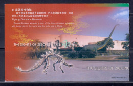 China     Postage Postcard  Dinosaurs, Fossils  A - Fossili