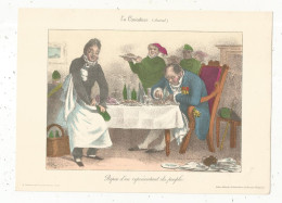 Publicité, Laboratoire Du Docteur Thepenier , REPAS D'UN REPRESENTANT DU PEUPLE ,195 X 140 Mm, ,frais Fr 1.75 E - Werbung