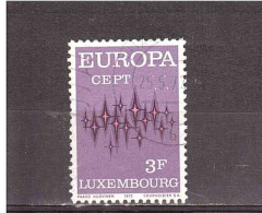 LUSSEMBURGO 1972 EUROPA - Used Stamps
