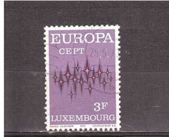 LUSSEMBURGO 1972 EUROPA - 1972