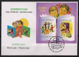 2010 Aserbaidschan  Azerbaidjan Mi. Bl. 89  FDC  Europa - 2010