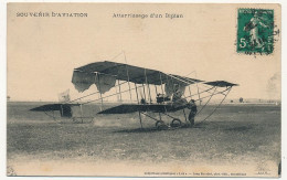 CPA - FRANCE - SOUVENIR D'AVIATION - Atterrissage D'un Biplan - ....-1914: Voorlopers