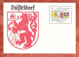 P 106 Duesseldorf 90, Wappen, Ungebraucht (16545) - Postkaarten - Ongebruikt