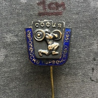 Badge Pin ZN008660 - Weightlifting European Championships Sofia (Sofija) Bulgaria 1965 - Halterofilia