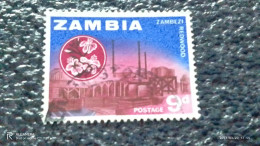 ZAMBİYA--1964-70        9P    USED- - Zambia (1965-...)