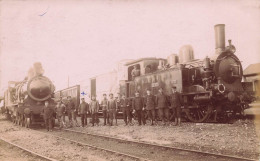 Gournay En Bray * Carte Photo * Train Locomotive 30-107 ETAT Machine Cheminots Gare * Ligne Chemin De Fer Seine Maritime - Gournay-en-Bray