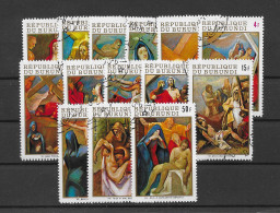 Burundi 1970 Religion Mi.Nr. 562/75 Kpl. Satz Gestempelt - Used Stamps