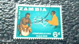 ZAMBİYA--1964-70        6P    USED- - Zambia (1965-...)