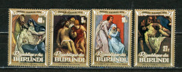 BURUNDI ; PAQUES  - N° Yvert 583+584+586+587 Obli. - Used Stamps