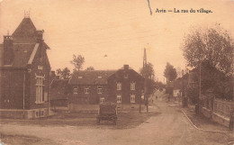 Belgique - Avin - La Rue Du Village - Edit. H. Kaquet - Carte Postale Ancienne - Borgworm