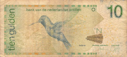 Netherlands Antilles 10 Gulden 2006 Unc Pn 28d - Netherlands Antilles (...-1986)