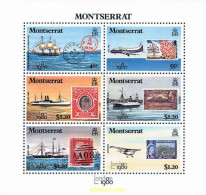 95691 MNH MONTSERRAT 1980 LONDON 80. EXPOSICION FILATELICA INTERNACIONAL - Montserrat