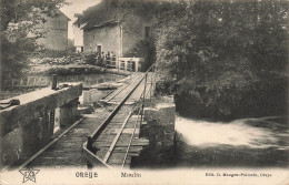 Belgique - Oreye - Moulin - Edit. D. Mangon Poitdevin - Pont - Rivière  - Carte Postale Ancienne - Waremme