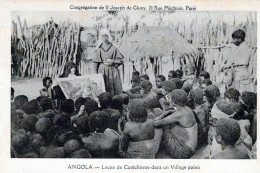 AFRIQUE - ANGOLA - Congrégation De St.Joseph De Cluny - Leçon De Catéchisme Dans Un Village Païen - Angola