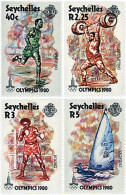 27702 MNH SEYCHELLES 1980 22 JUEGOS OLIMPICOS VERANO MOSCU 1980 - Haltérophilie