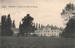 Belgique - Couthuin - Château Du Comte De Changy - Edit. Fl. Jaspar - Phototypie Préaux Frères - Carte Postale Ancienne - Huy