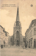 Belgique - Cureghem - Anderlecht - Eglise Immaculée Conception - Edit. G. Hermans - Animé  - Carte Postale Ancienne - Anderlecht