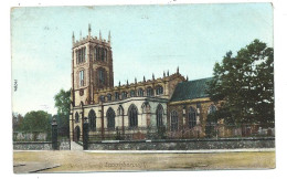 Leicestershire Postcard Loughborough Parish Church Posted 03 - Autres & Non Classés