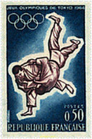 88246 MNH FRANCIA 1964 18 JUEGOS OLIMPICOS VERANO TOKIO 1964 - Judo