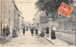 26-ANCONE- ENTREE DU PAYS LA GRAND'RUE - Otros & Sin Clasificación