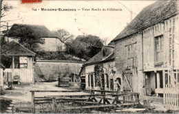 Maisons-Blanches ??? Vieux Moulin De Villebertin Département ??? N°644 Cpa Voyagée En 1908 En B.Etat - Other & Unclassified