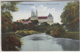 C6271) KLOSTERNEUBURG - Blick Auf Das Stift über Fluss Gesehen ALT 1919 - Klosterneuburg