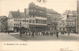 Belgique - Verviers - Place Du Martyr - Grands Magasins Au Printemps - Animé - Carte Postale Ancienne - Verviers