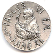 SAN PAOLO DAMASCO 1973 MEDAGLIA ANNUALE PAOLO VI ANNO XI - Firma's