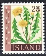 ISLANDIA 1960-1962 - FLORES - YVERT 304** - Unused Stamps