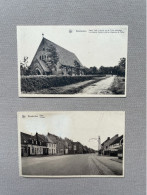 2 X Bonheiden - Kapel Sinte Ludwina Op De Putse Steenweg & Dorp / NELS / Uitgever: J. Pateet - Rombauts - Bonheiden