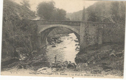 CPA ,D.23 , N°775 , La Creuse Pittoresque , Anzème - Le Pont Du Diable Et La Creuse  Ed. M. . 1925 - Auzances