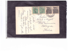TEM17095 -  CARD RIO DE JANEIRO WITH INTERESTING POSTAGE - Briefe U. Dokumente