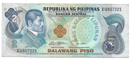 PHILIPPINES  José RIZAL  2 PISO (1978) #159b  Circulé TTB , Série Noire - Philippines