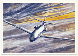 CPM - FRANCE - SUD-AVIATION S.E.210 CARAVELLE - 1946-....: Modern Tijdperk