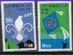Azerbadjan 2007 N° 580/581 Neufs Europa Scoutisme - 2007