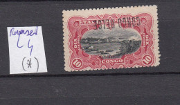 CONGO BELGE : OCB Nr  31 L4 Sans Gomme REVERSED   (zie Scan) - Unused Stamps