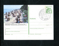 "BUNDESREPUBLIK DEUTSCHLAND" 1981, Bildpostkarte Bild Und Stempel "HOHWACHT" (4/105) - Cartoline Illustrate - Usati