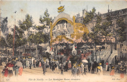 92-NEUILLY-FÊTE - LES MONTAGNES RUSSES CIRCULAIRES - Neuilly Sur Seine