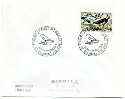 OISEAU / OISEAUX = 95 BEAUMONT Sur OISE 1968 = CACHET  Illustré CONCORDANT N° 1276 'CHAMPIONNAT DU MONDE DES OISEAUX' - Mechanical Postmarks (Advertisement)