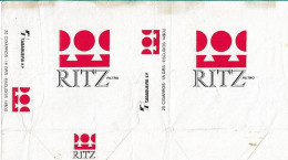 Portugal   , RITZ  Empty Tobacco Paper Pack - Empty Tobacco Boxes