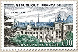 Château De Blois. 30c. Bleu, Sépia Et Vert-bleu Y1255 - Neufs