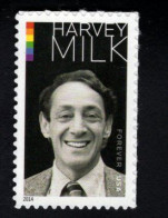 1738898137 2014 (XX) SCOTT 4906 POSTFRIS MINT NEVER HINGED - HARVEY MILK  HOMOSEXUEL RIGHTS ADVOCATE & POLITICIAN - Unused Stamps