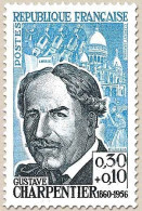 Célébrités. Gustave Charpentier 30c. + 10c. Bleu Et Bleu-noir Y1348 - Unused Stamps