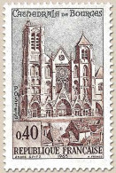 Cathédrale De Bourges. 40c. Brun-rouge Et Gris-bleu Y1453 - Ongebruikt
