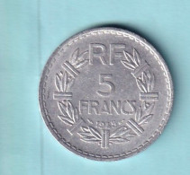 France - 1945 - 5 Frances    - KM888b1 - 5 Francs