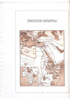 Fogli AC :  EMISSIONI GENERALI,  A.O.I., CASTELROSSO, CIRENAICA - Stamp Boxes