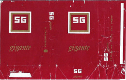 Portugal  , SG GIGANTE  Empty Tobacco Paper Pack - Schnupftabakdosen (leer)